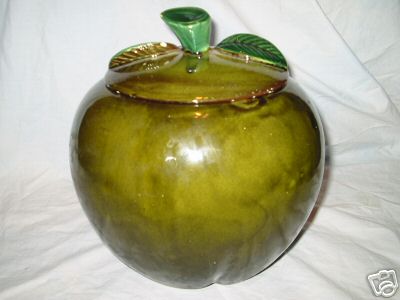 GREEN APPLE COOKIE JAR